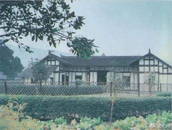 圖為毛澤東、蔡和森、蕭子升發(fā)起成立的新民學(xué)會舊址。